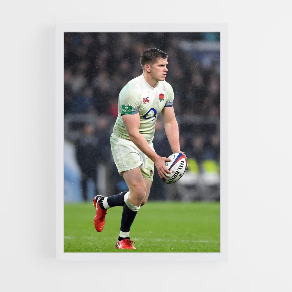 Poster England national renommée – affiche Rugby (vue 3)